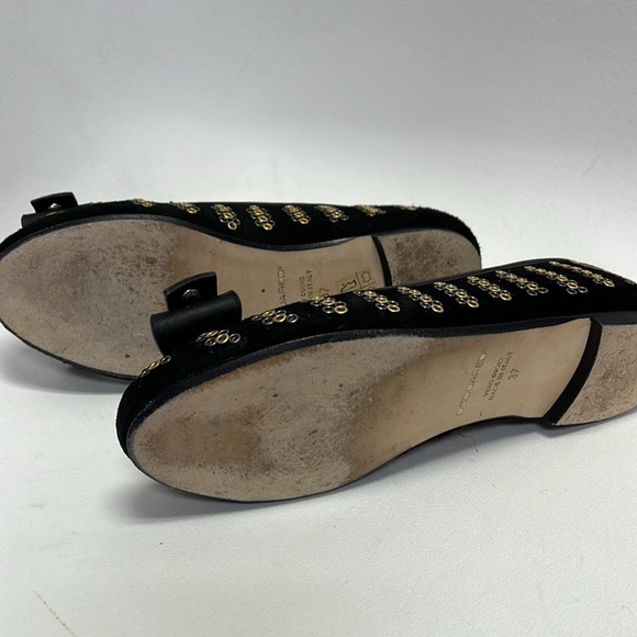 DSquared Black suede embellished flats - Picture 6 of 6
